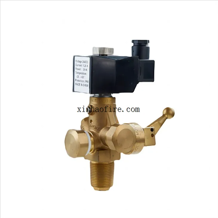 Fire Extinguisher Safety CO2 Electric Solenoid Valve