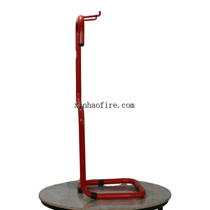 Fire Extinguisher Hanger With Fire Extinguisher